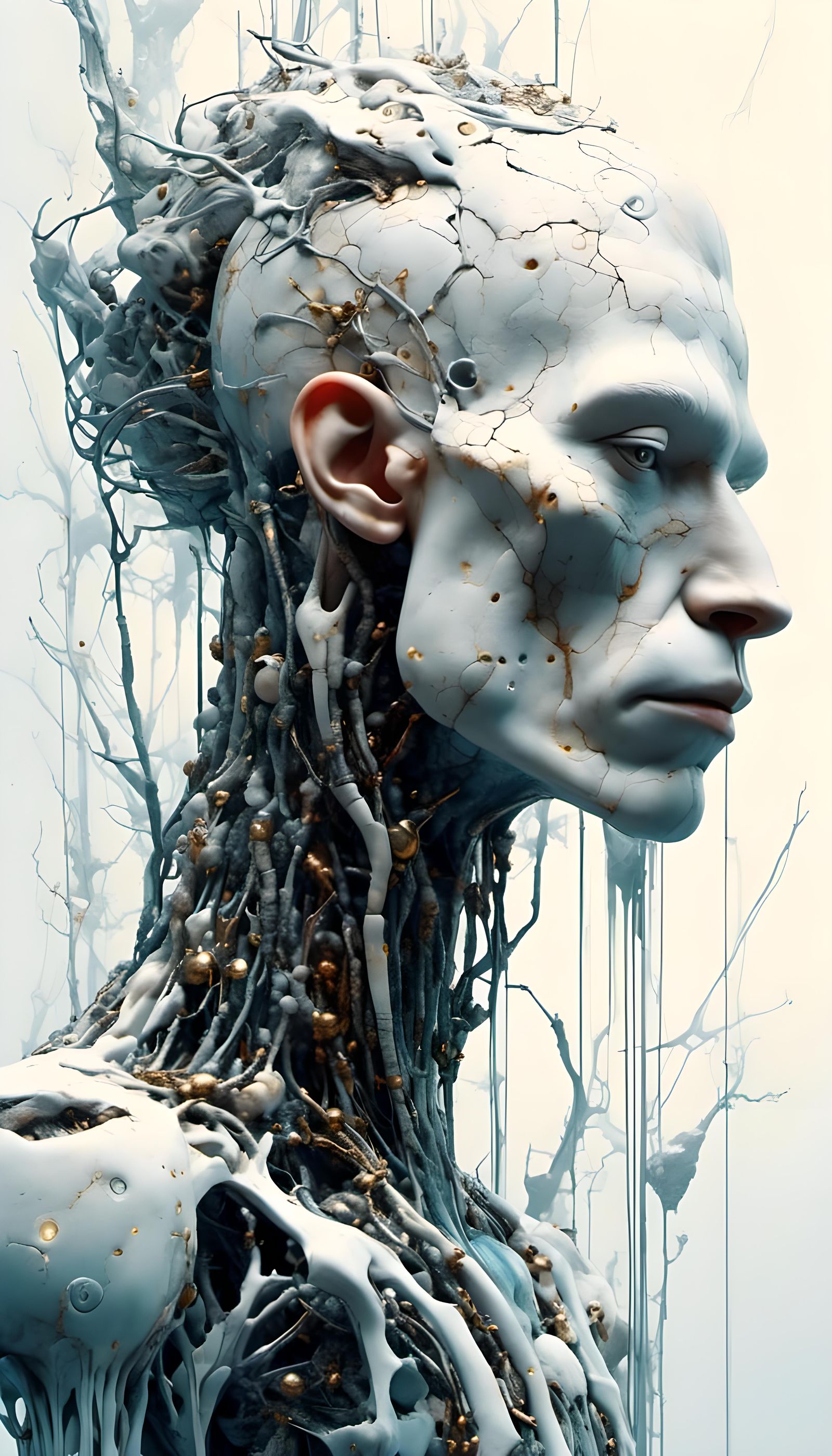 Sackbut - Ivory Cyborg Neuron Powder 10