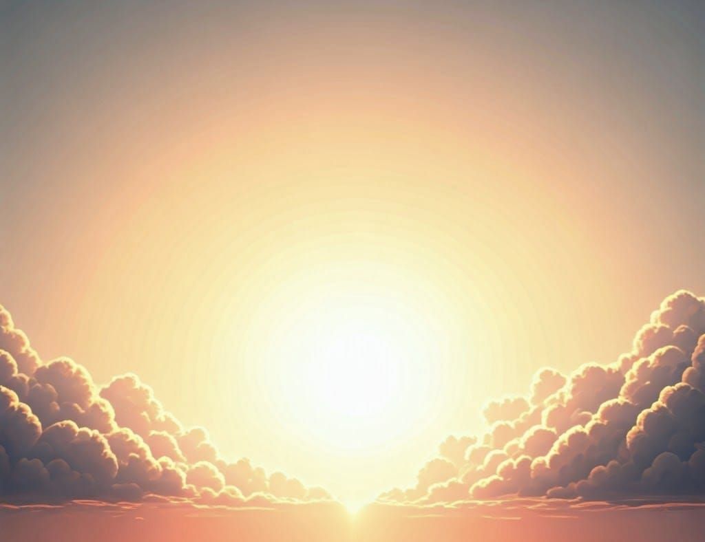 Abstract Orange-Yellow Banner Background in Fantasy Style