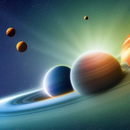 Planets with Rings in Starry Space