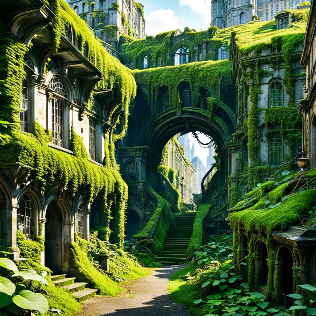 City Overgrown: Nature's Reclamation