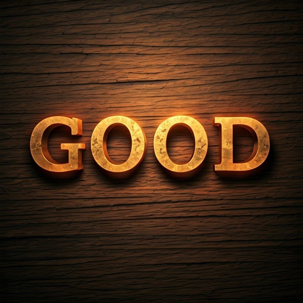 Weathered Sign in Fire Resin, Biomechanical Art Style