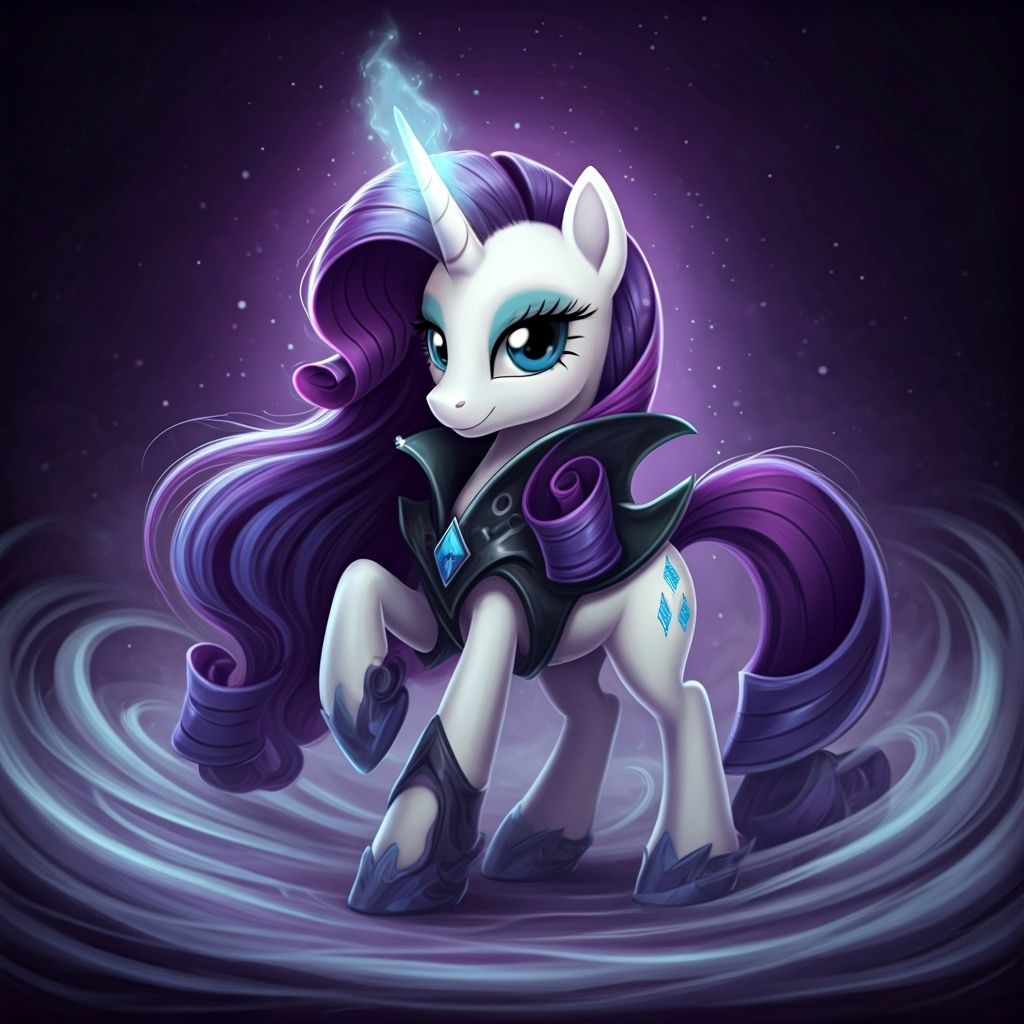 Rarity as a Poison Mage Dancer in Ethereal Mist