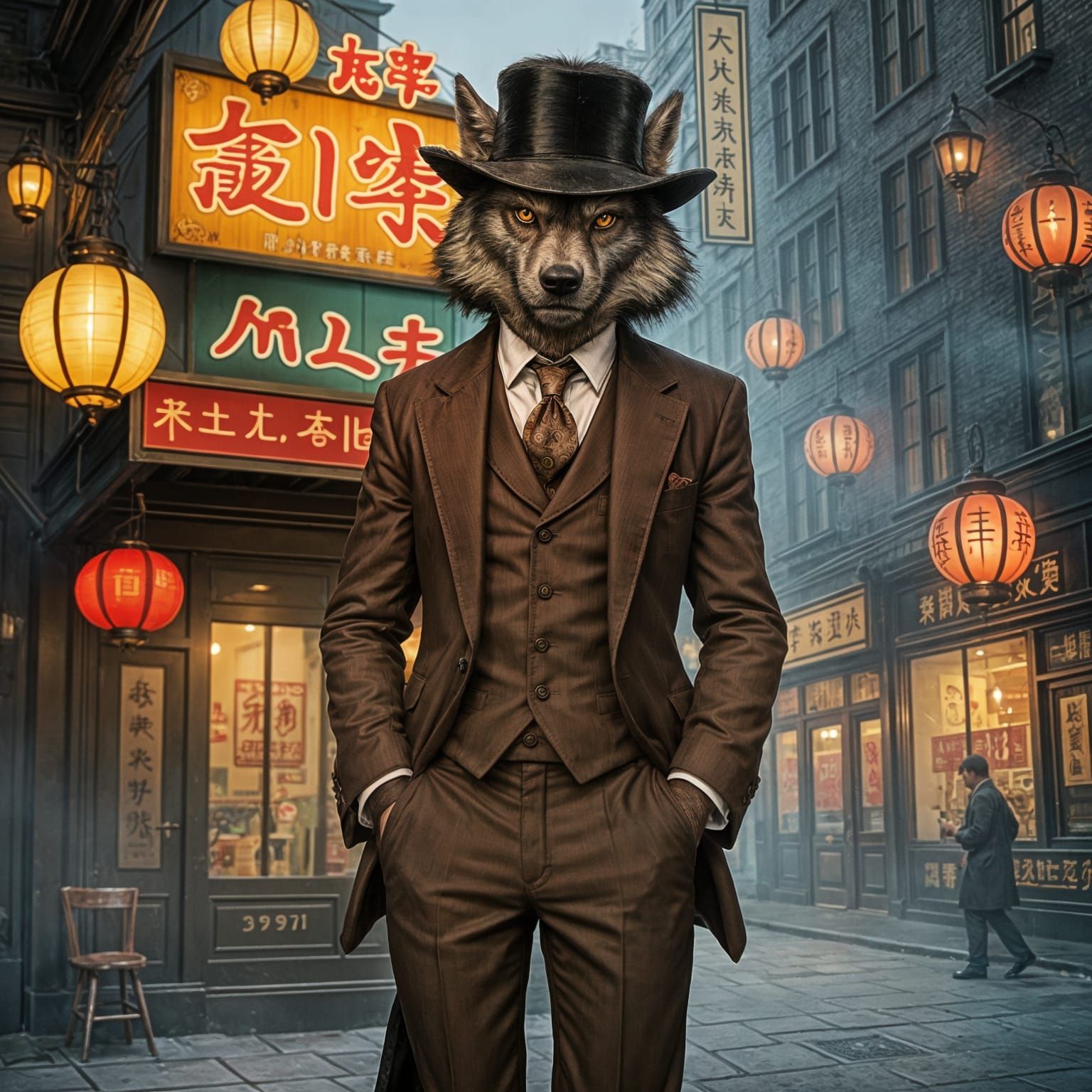 Werewolf in London: Elegant Suit, Chinese Noodles