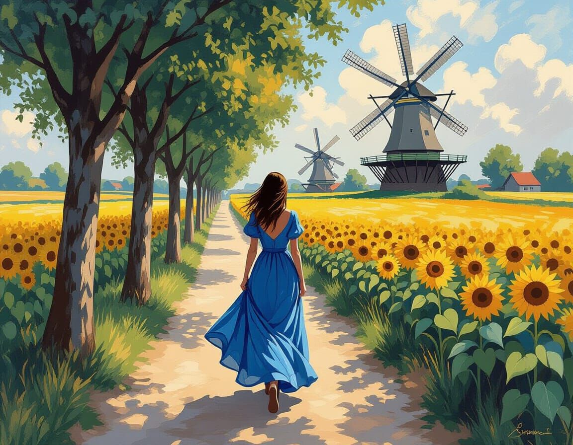 Still in Holland, Different Dress