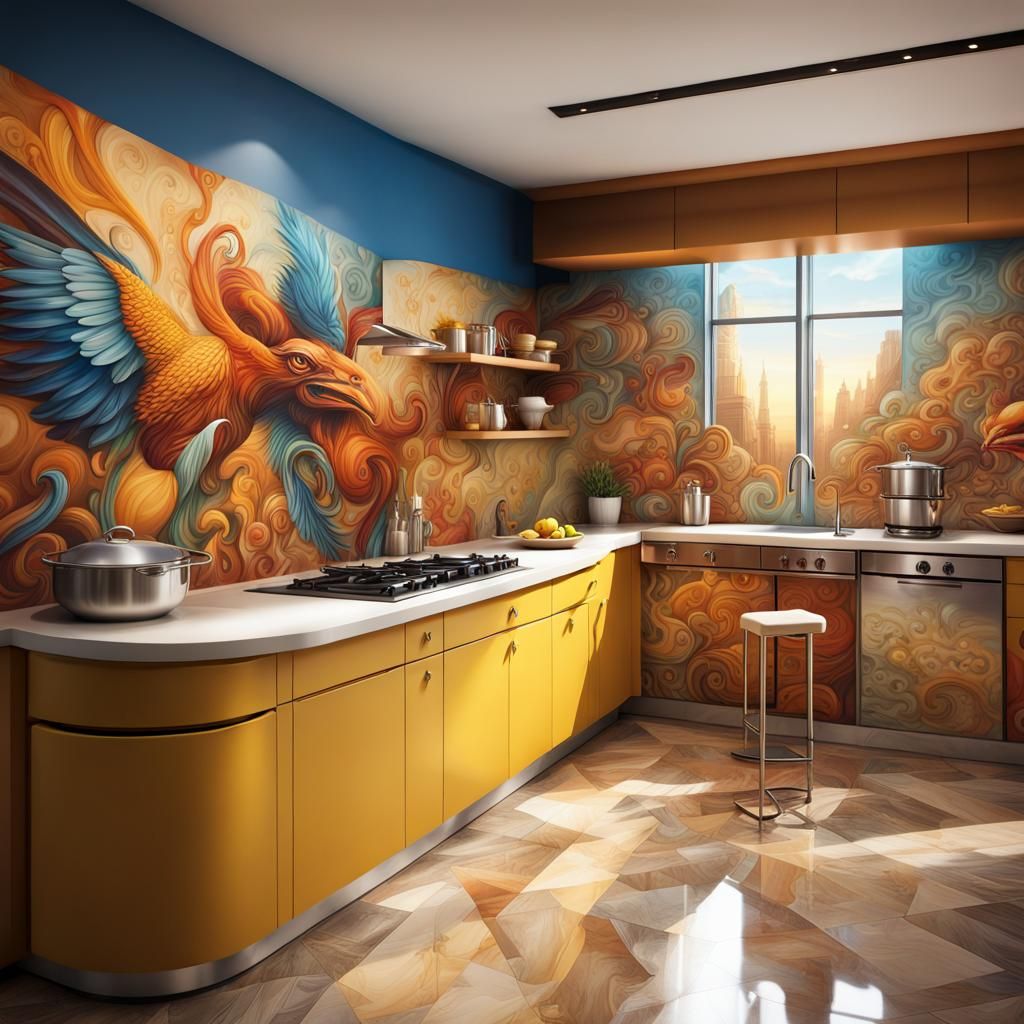 A lavish  kitchen