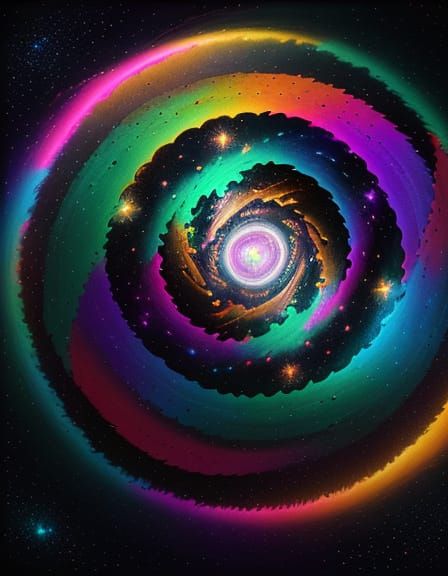 random 8k resolution holographic astral cosmic illustration ...