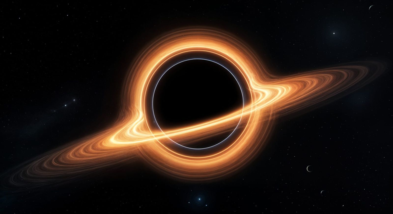 Realistic High-Definition Black Hole in Space