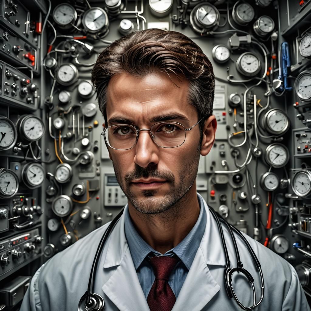 Hyperrealistic Dream of Becoming a Doctor
