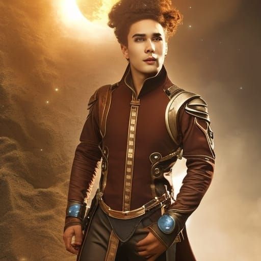 Steampunk Space: Handsome Young Man's Sci-Fi Adventure