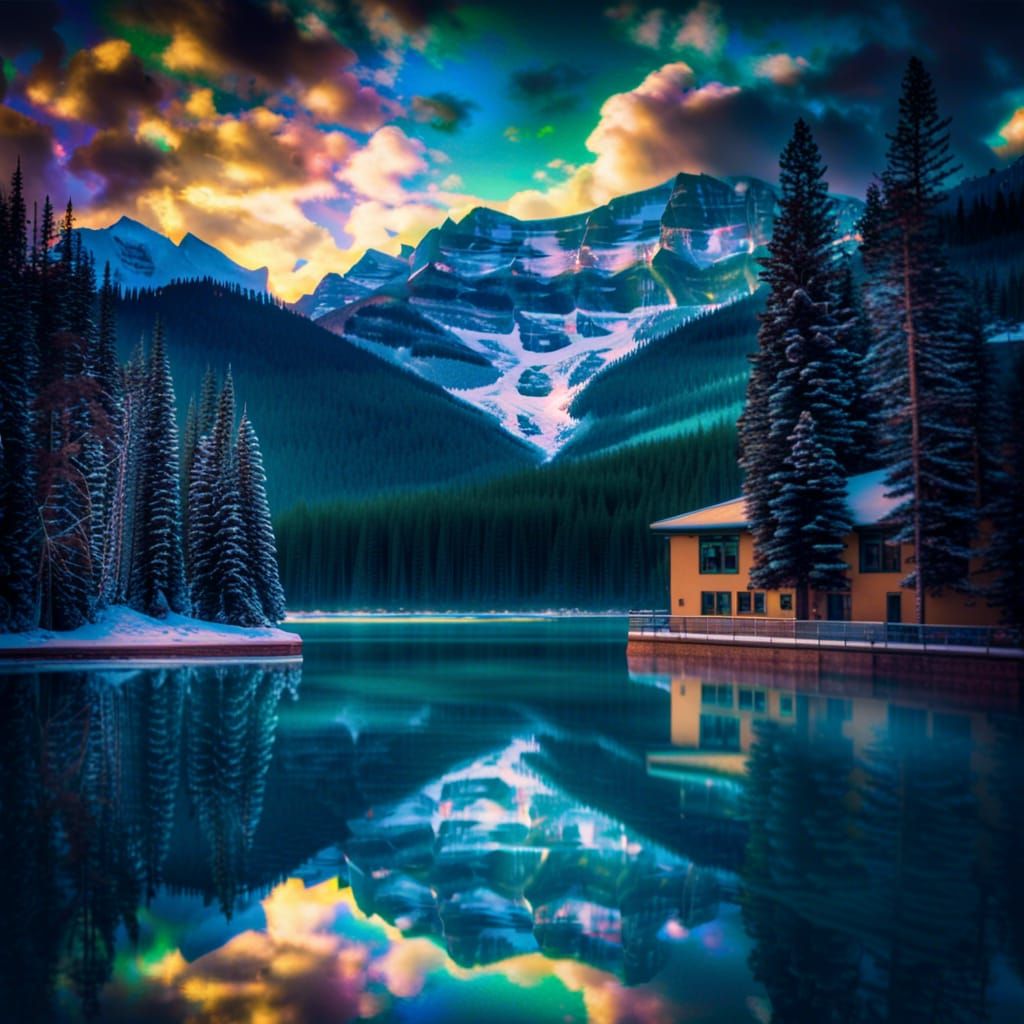 Lake Louise Sunset: Award-Winning Photography with Astral Il...