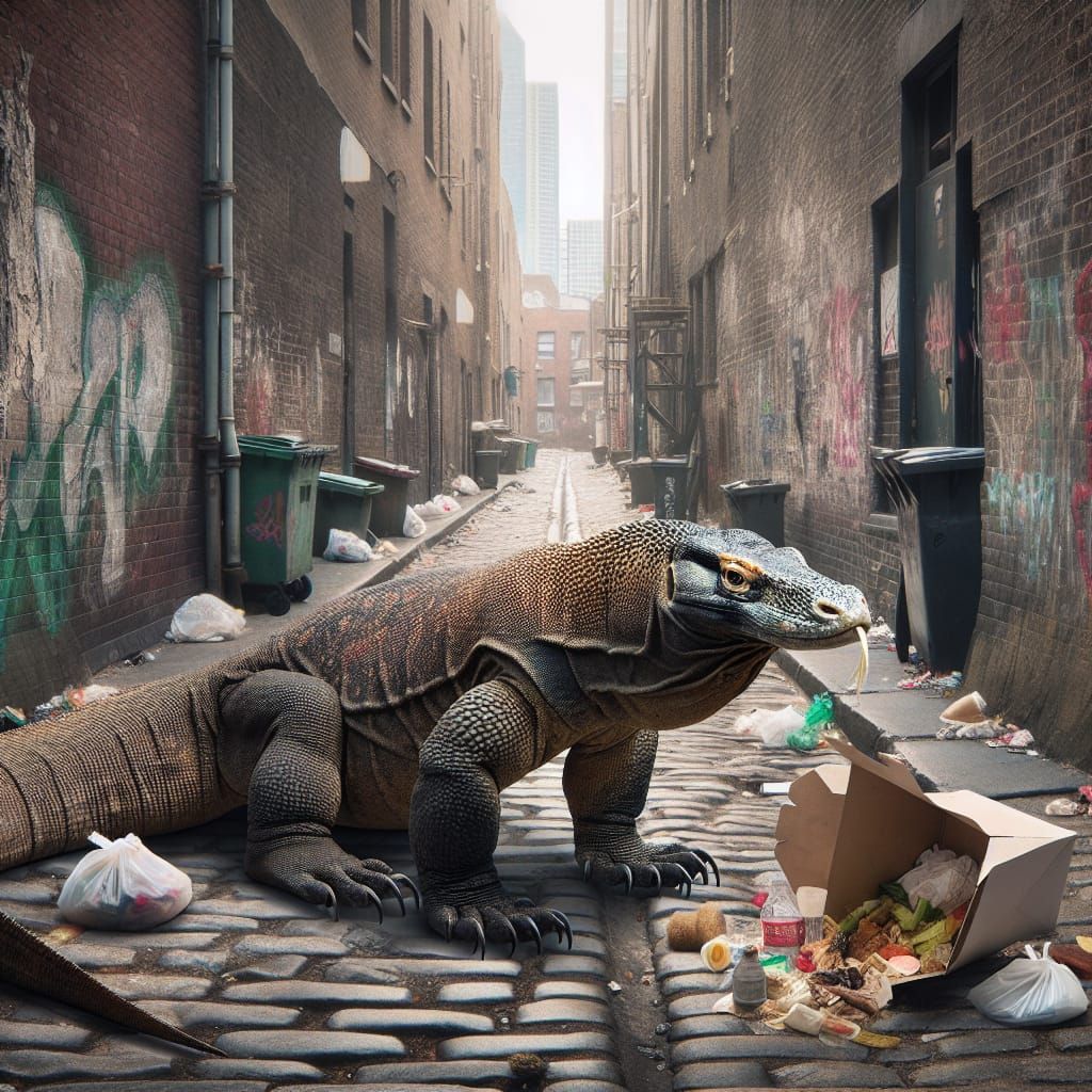 Komodo Dragon: A Tale of Urban Displacement