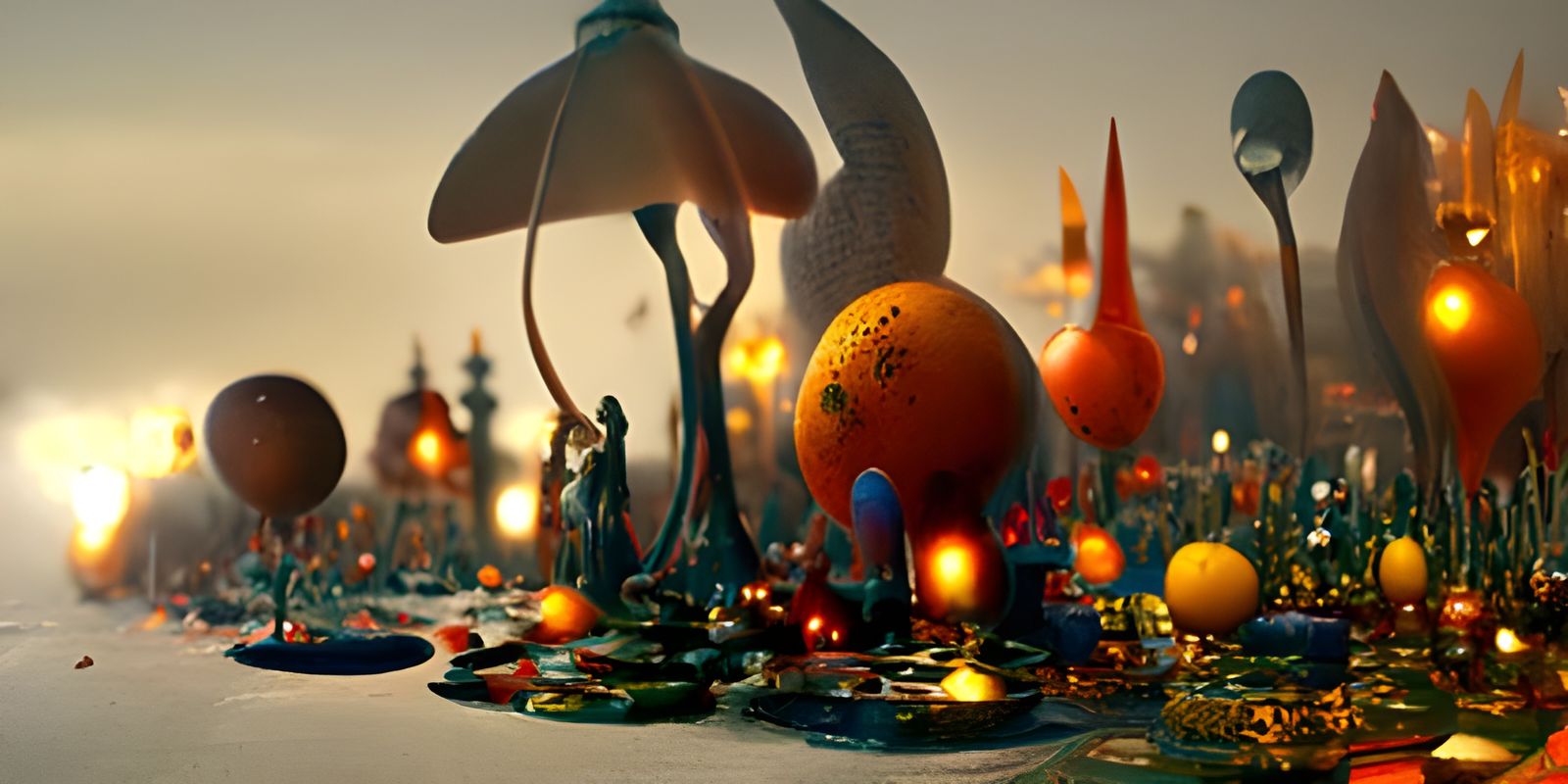 Garden of Earthly Delights: Hyperdetailed Digital Masterpiec...