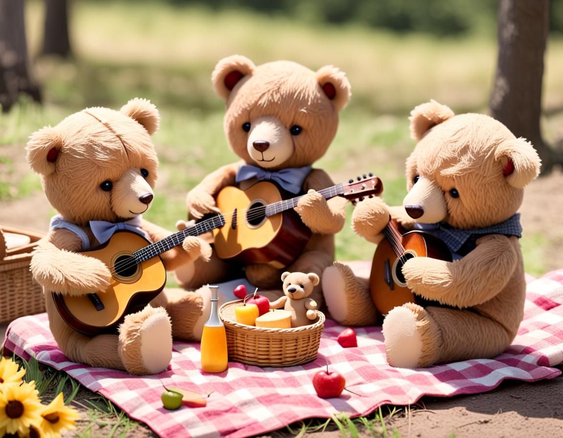Teddy Bears Picnic: A Heartwarming Scene