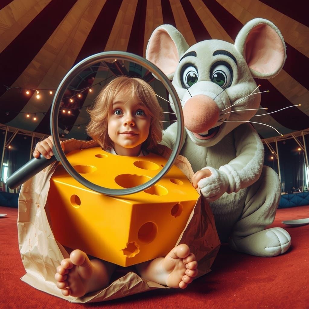 Golden Cheddar Masterpiece in Earthy Tones