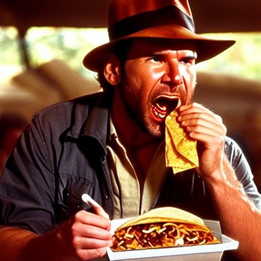 Indiana Jones Burrito Break at Taco Bell