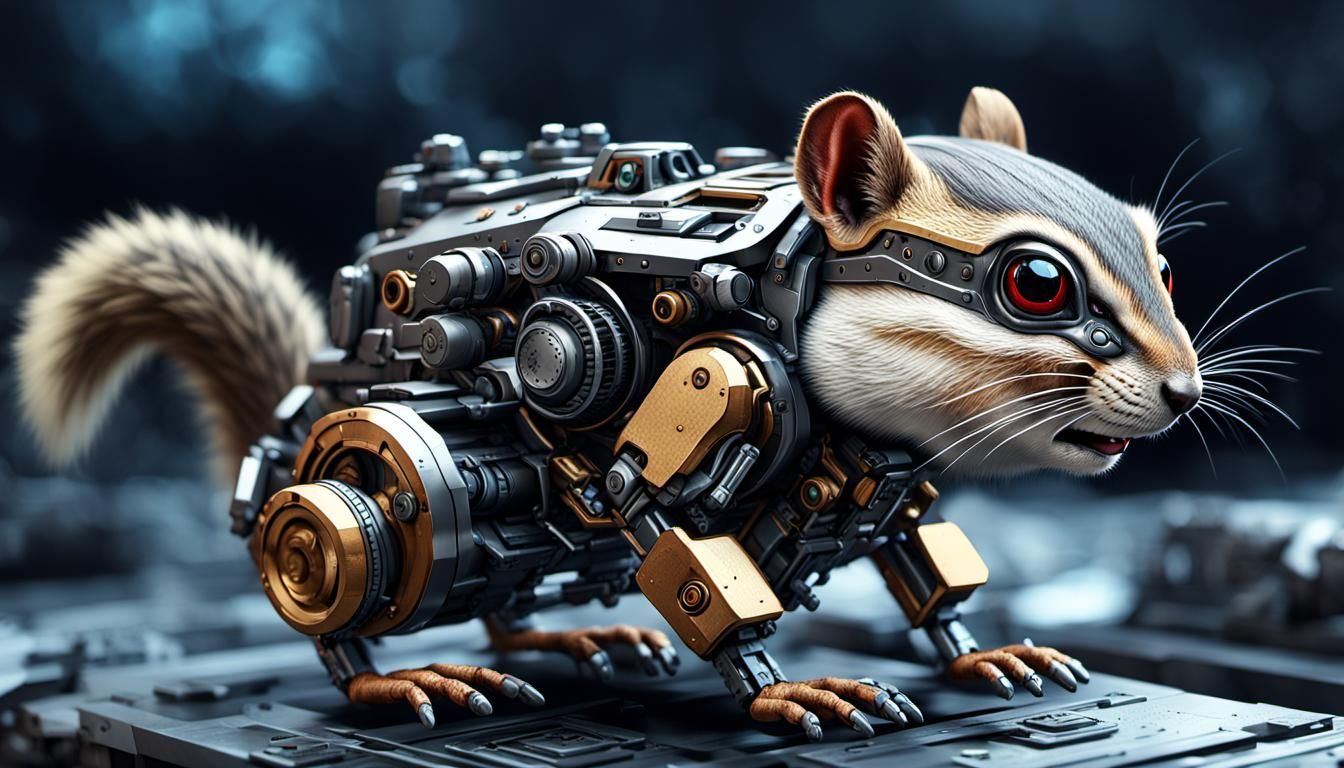Cyborg Chipmunk