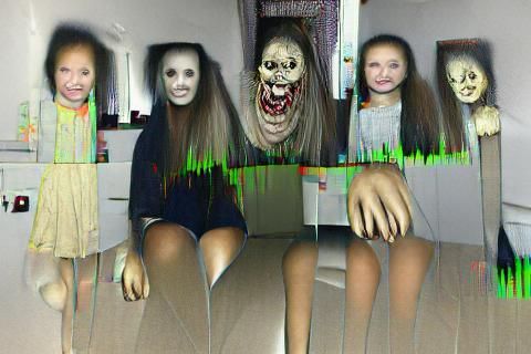 AI Generated Image From Empty Prompt