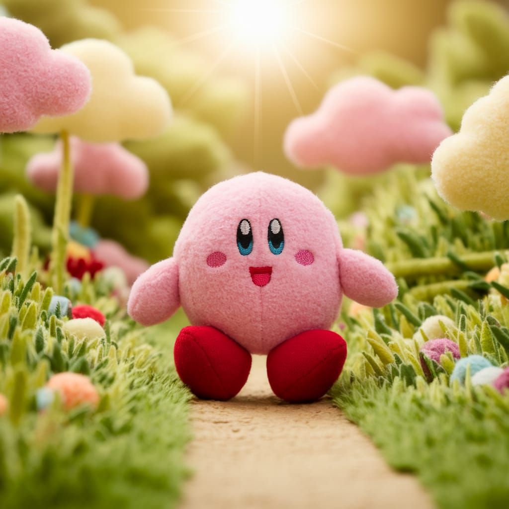 Whimsical Fabric Wonderland of Kirby