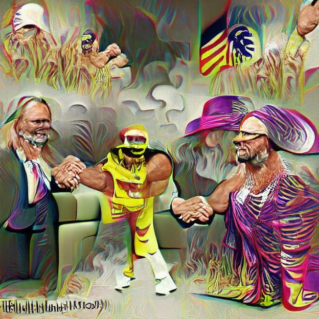 Wrestling Legends Clash in the Ring