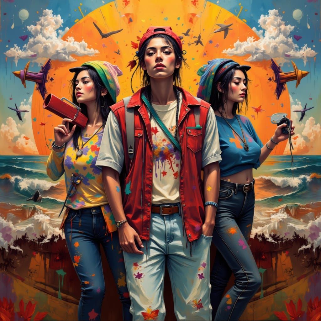 <lora:Raw Shock:1.0> <lora:Expressive:1.0>