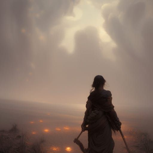 Grains of Sand: Dark Fantasy Concept Art
