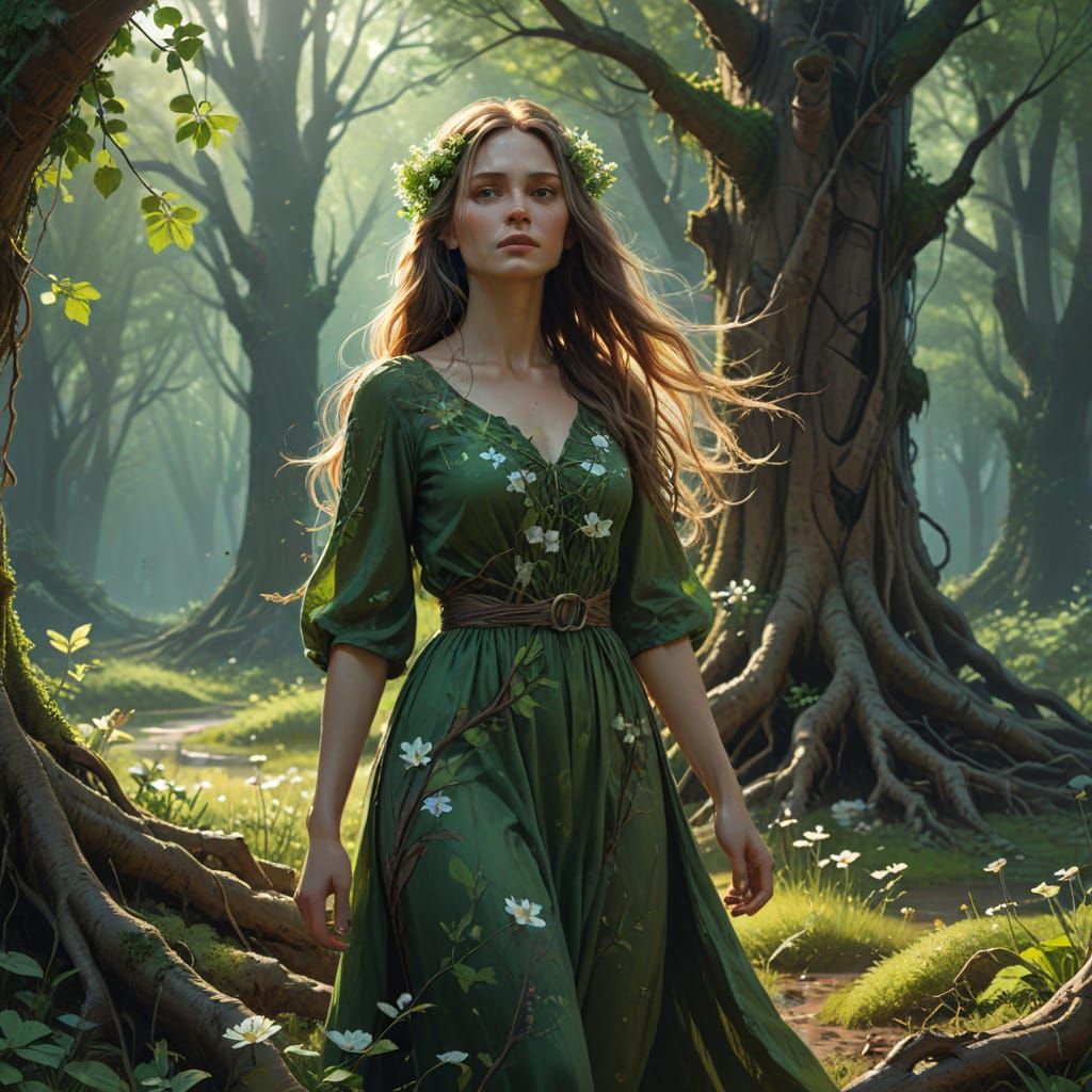 Ethereal Beauty in a Realm of Whispers