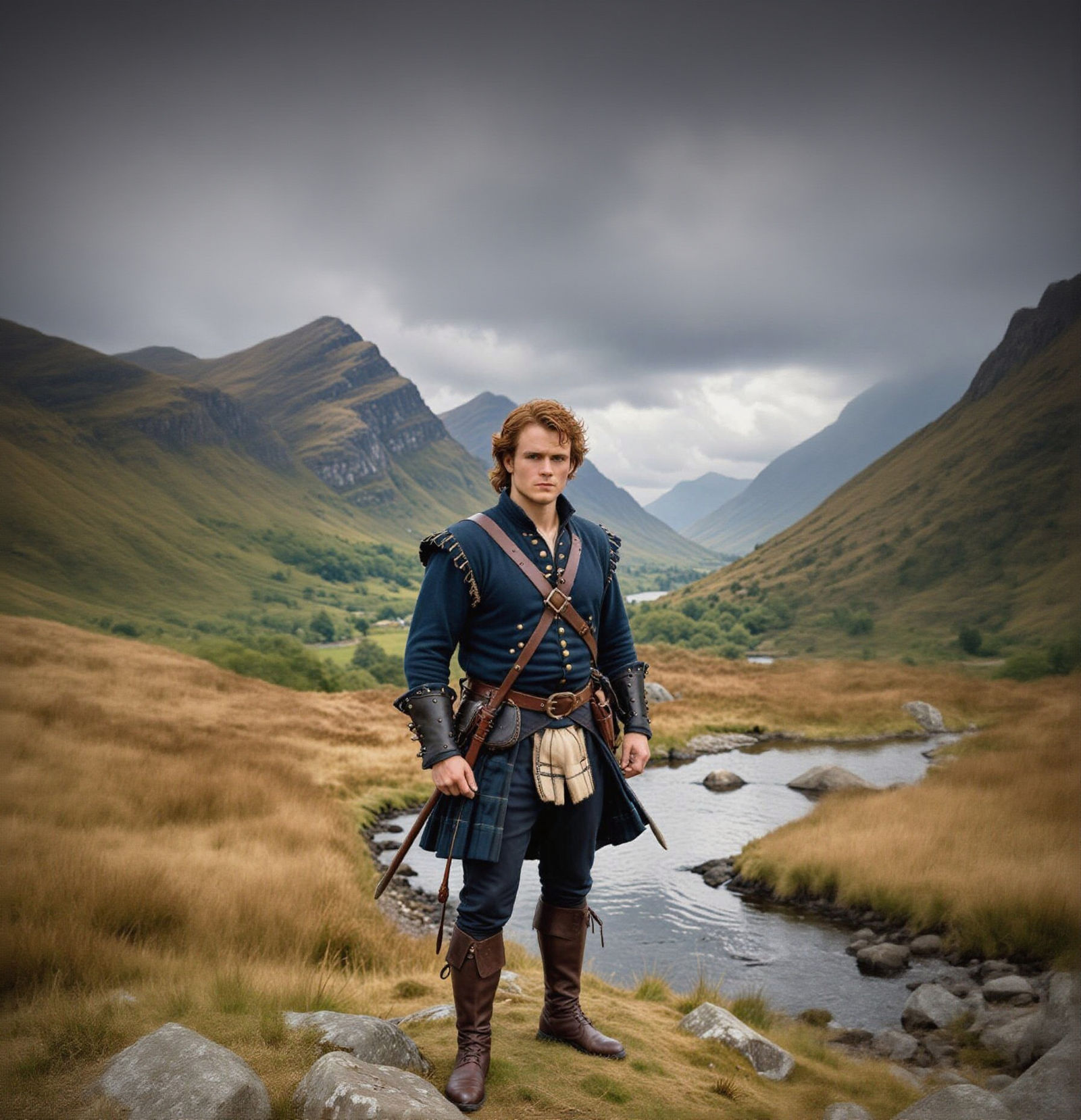 Highland Warrior of the Clan MacLeod