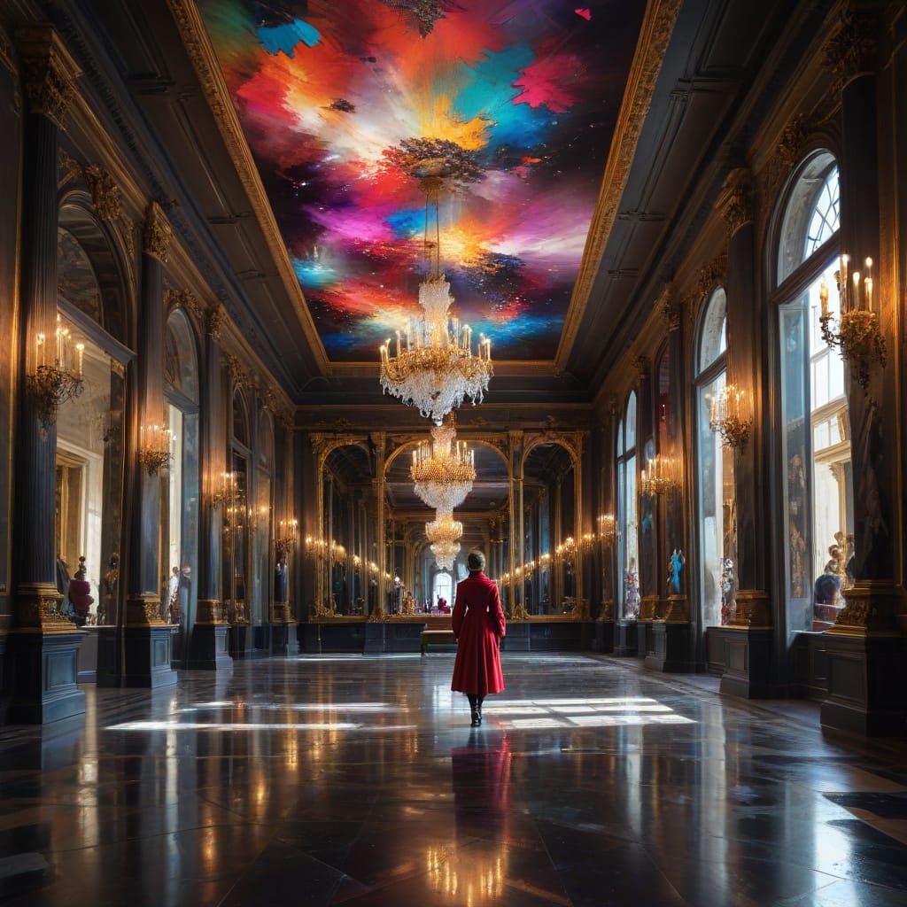 Salón de los espejos.