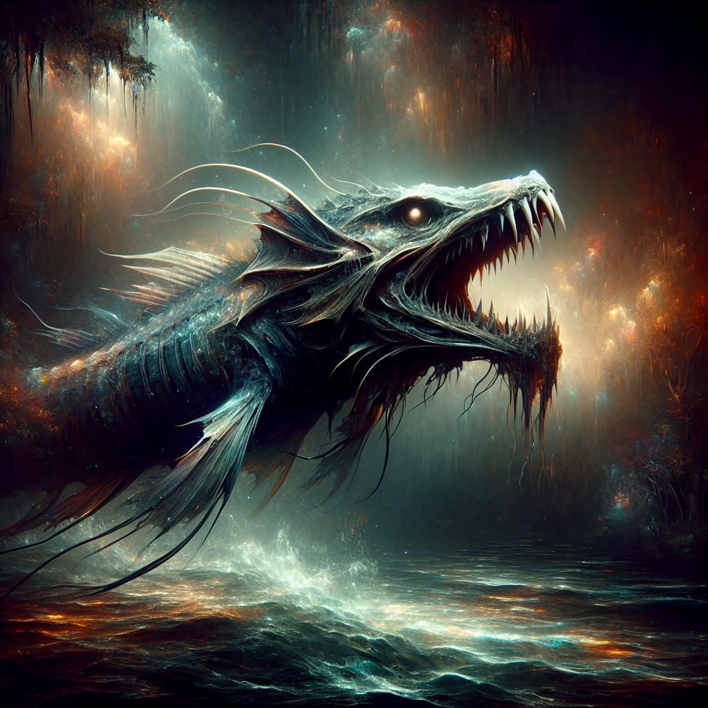 Dark Fantasy Skull Gar in Victorian Style