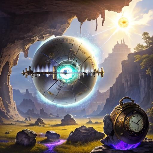 Science Defies Divinity: A Photorealistic Atomic Confrontati...