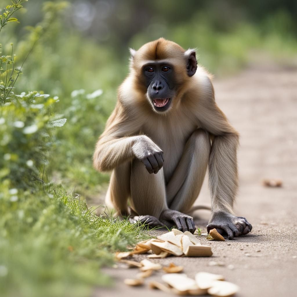 Monkeys Inspiring Dogs to Mischief