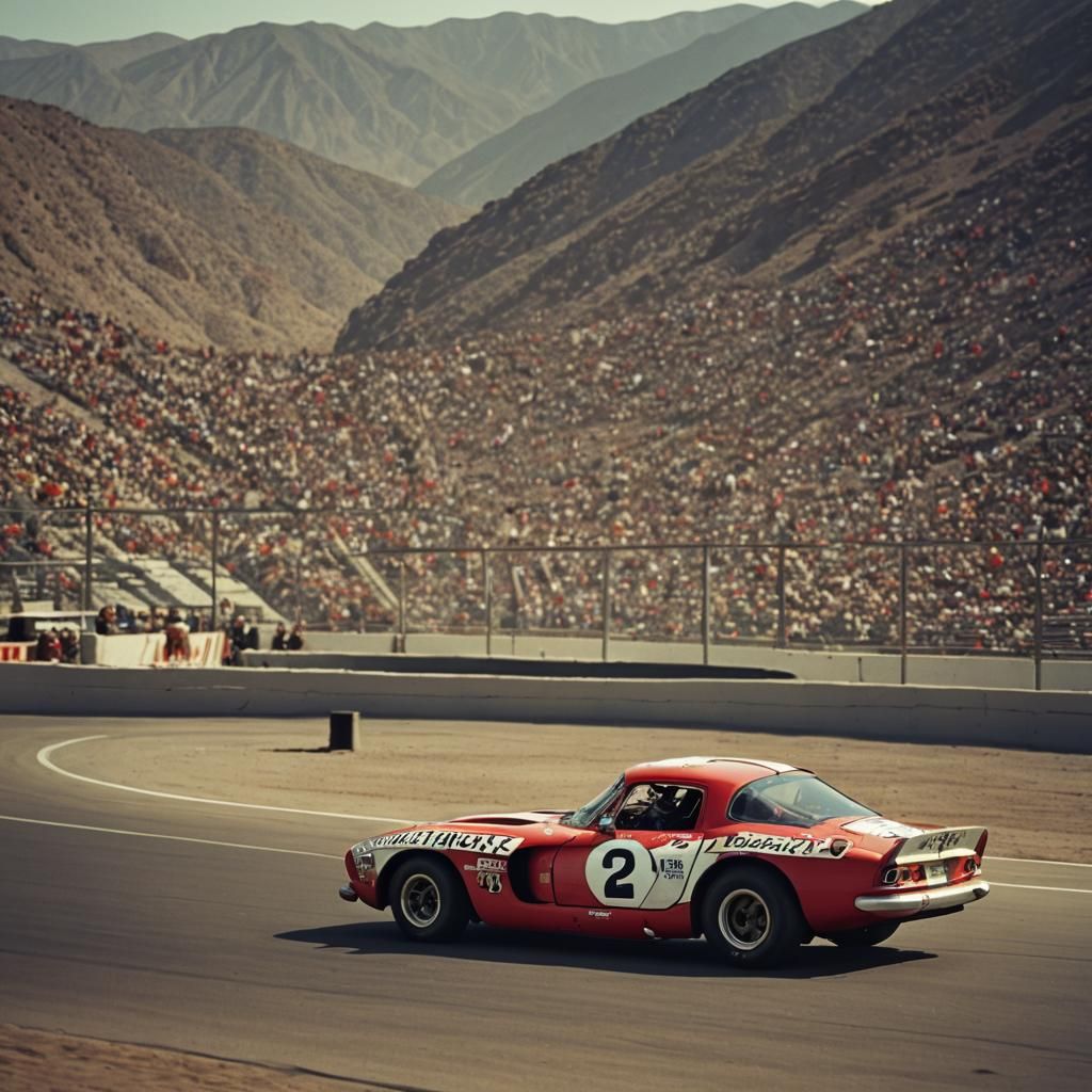 1962 Dodge Viper NASCAR Racer in Film Style
