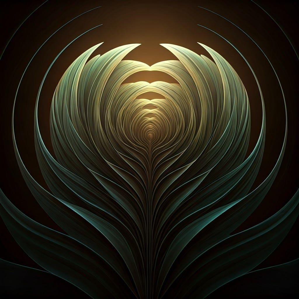 Vibrant Spiritual Bloom Unfolds in a Dance of Color