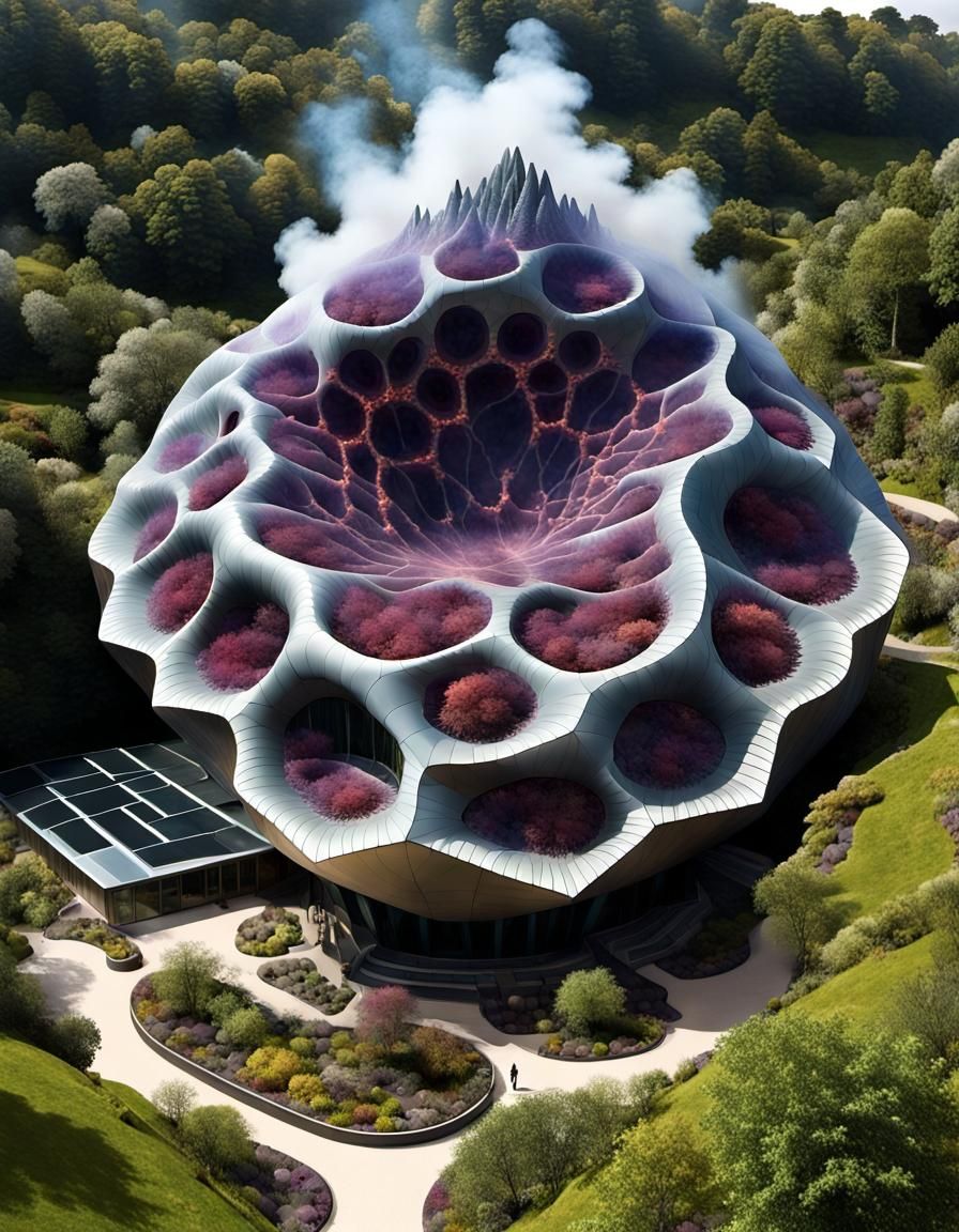 Fractoluminescence in Smoky Proustite Eden Project