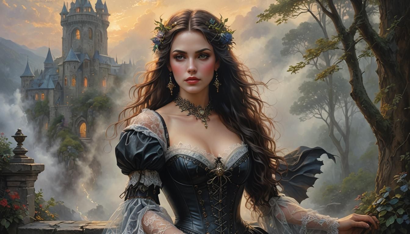 Renaissance Woman: A Gothic Ethereal Fantasy Portrait