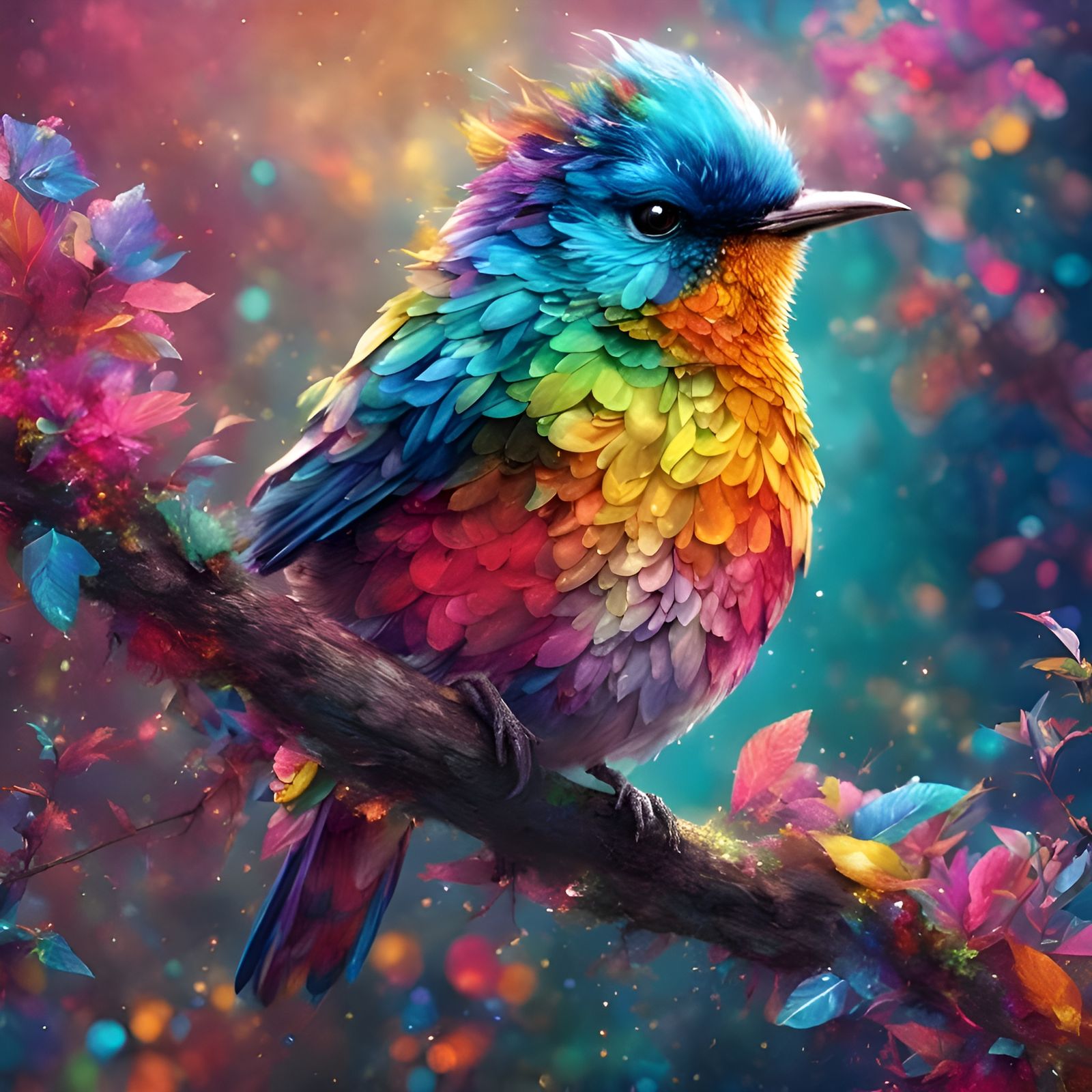 A Colourful Bird