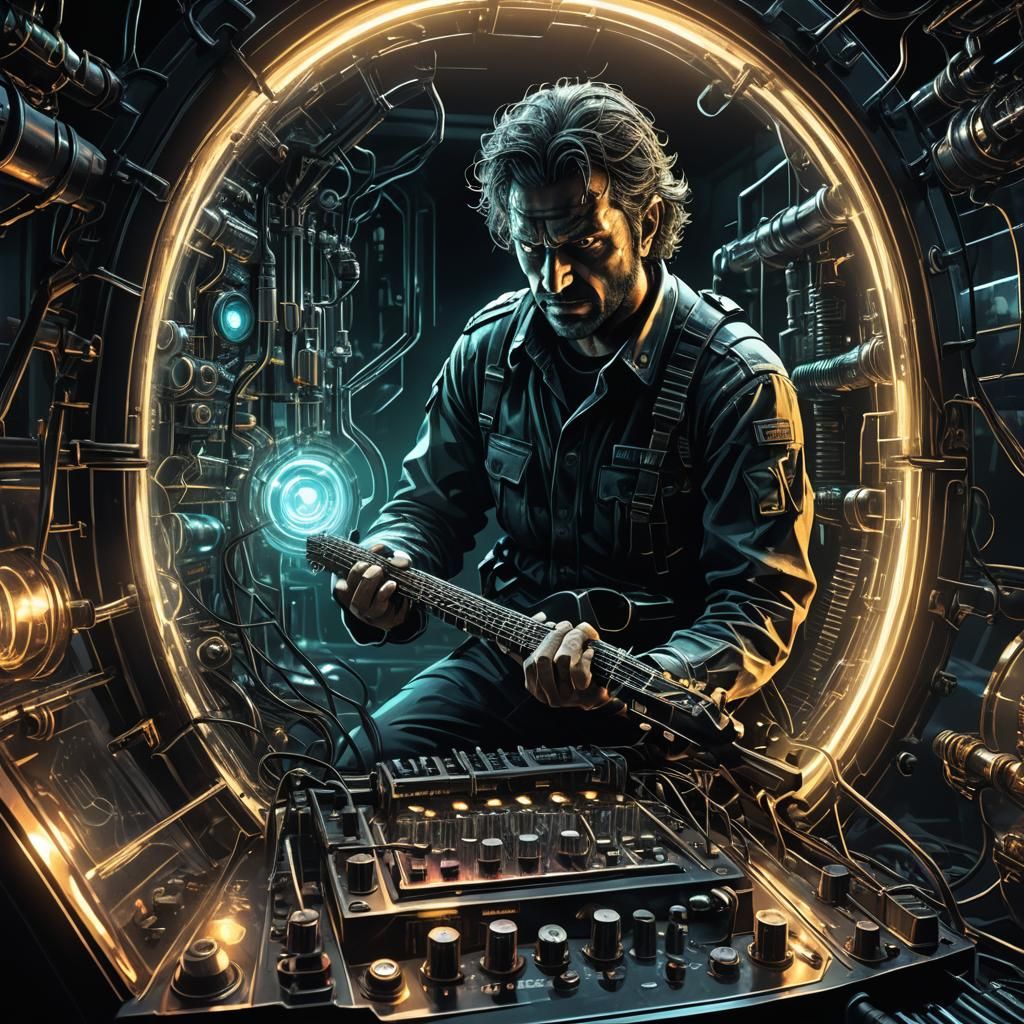 Black Ops Operative Awakens in Glass Amplifier: Dark Fantasy