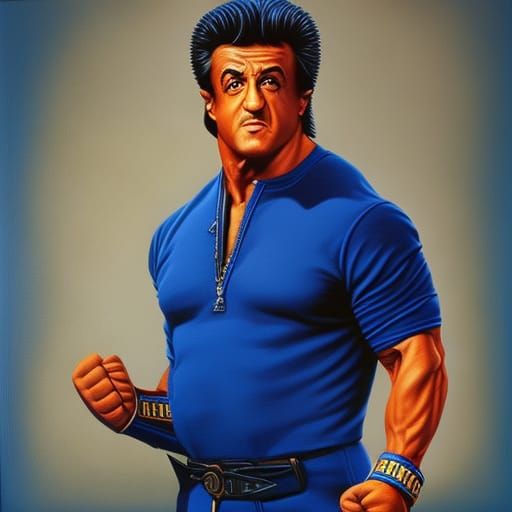 Stallone as Sonic in Sonic 3, Gurney Style