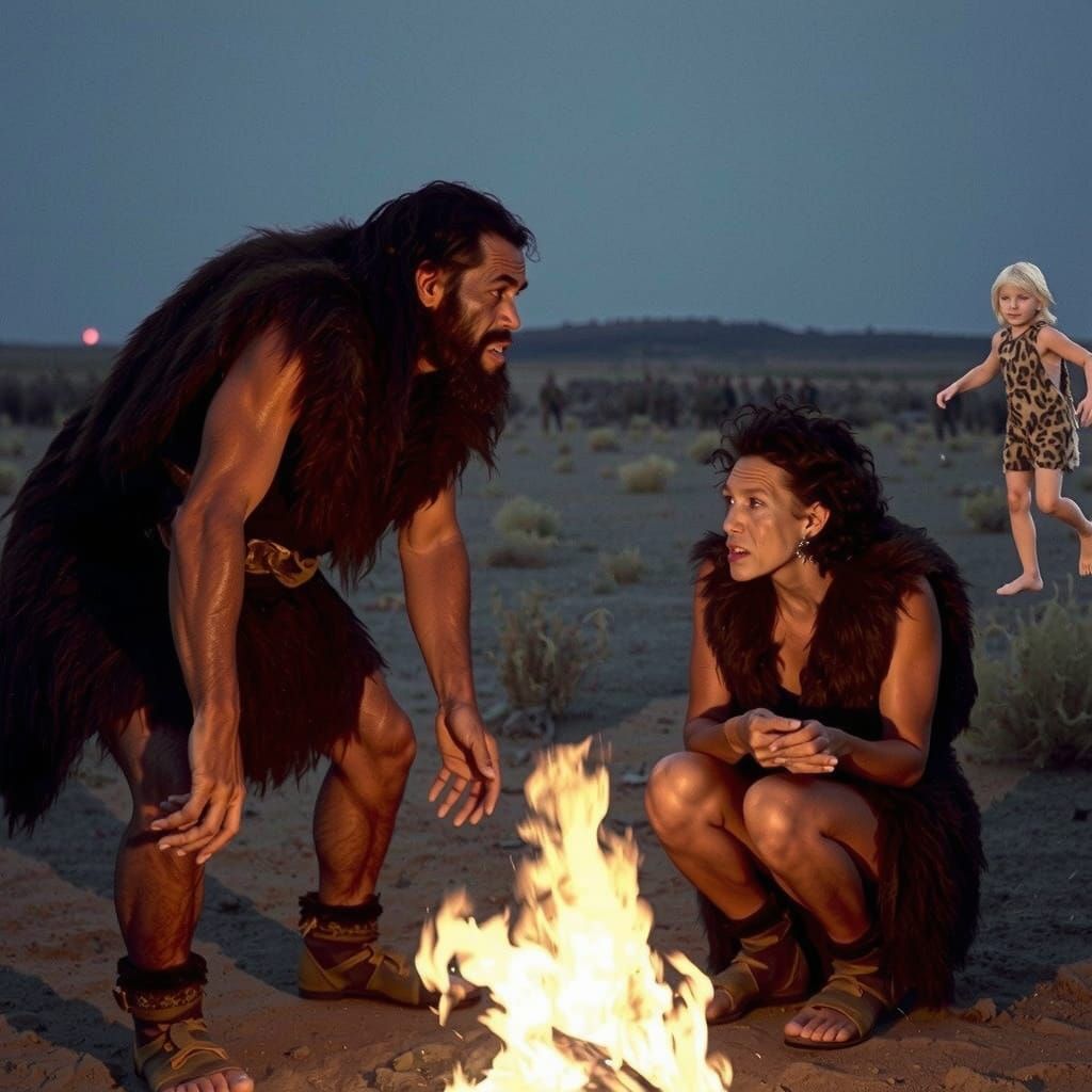 Marital stress, Neanderthal style...