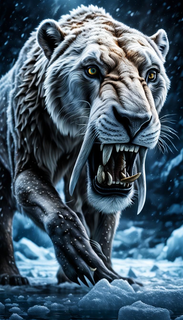 Saber Tooth in the Ice Age