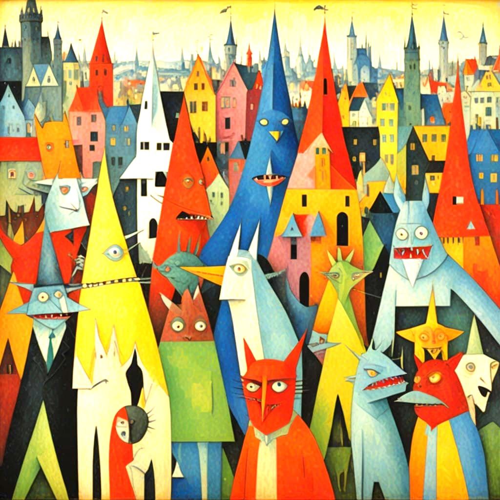 Monsters trying to blend in