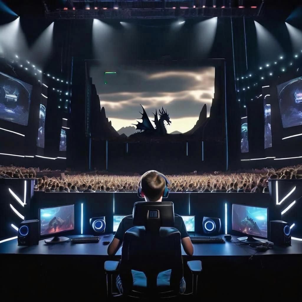 Video Game Health Bar with Graphical Overlay