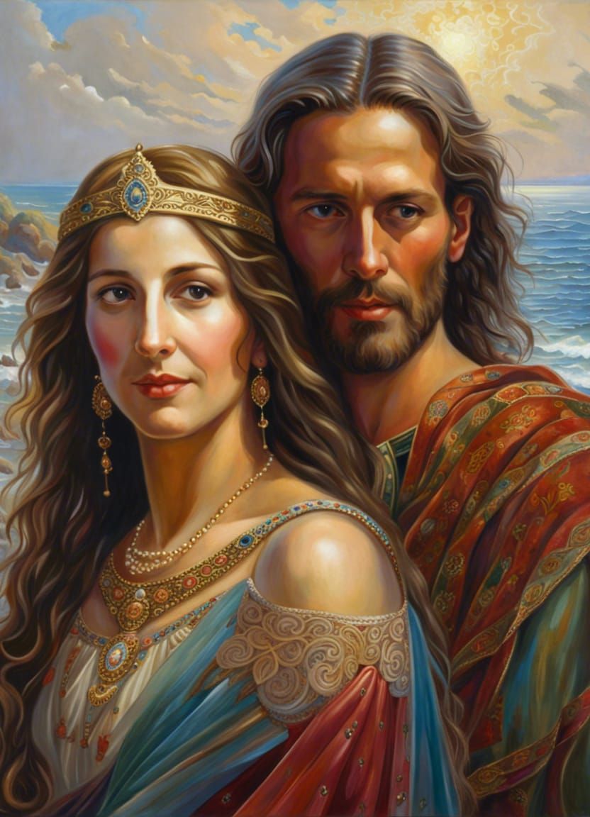 Jesus and MAry Magdalene