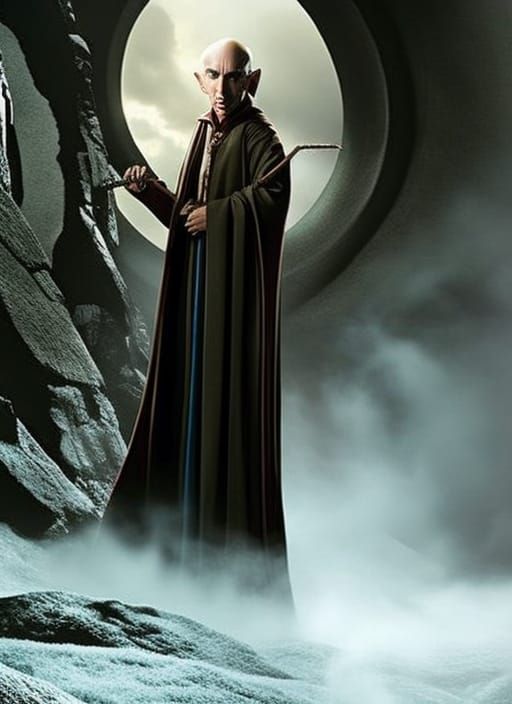 Kreacher the House Elf Digital Illustration