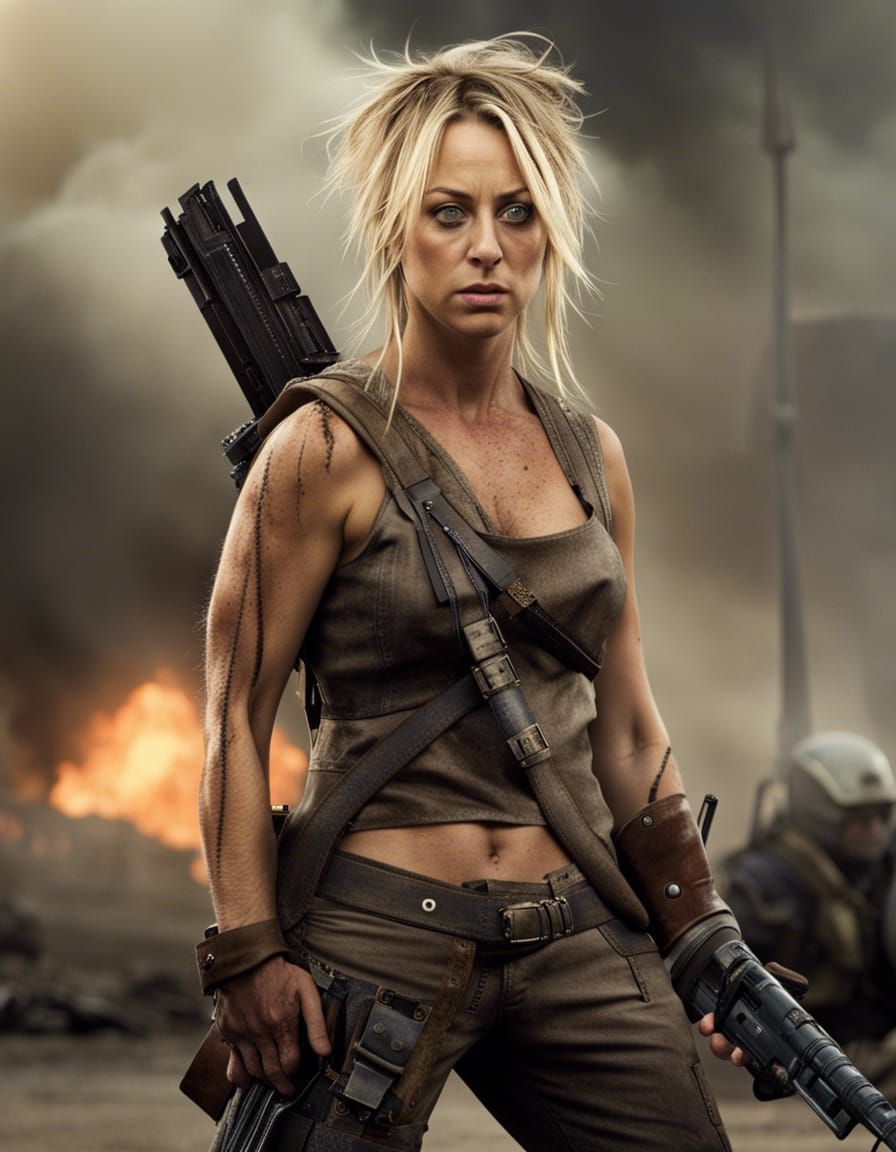 Post-Apocalyptic Warrior Woman