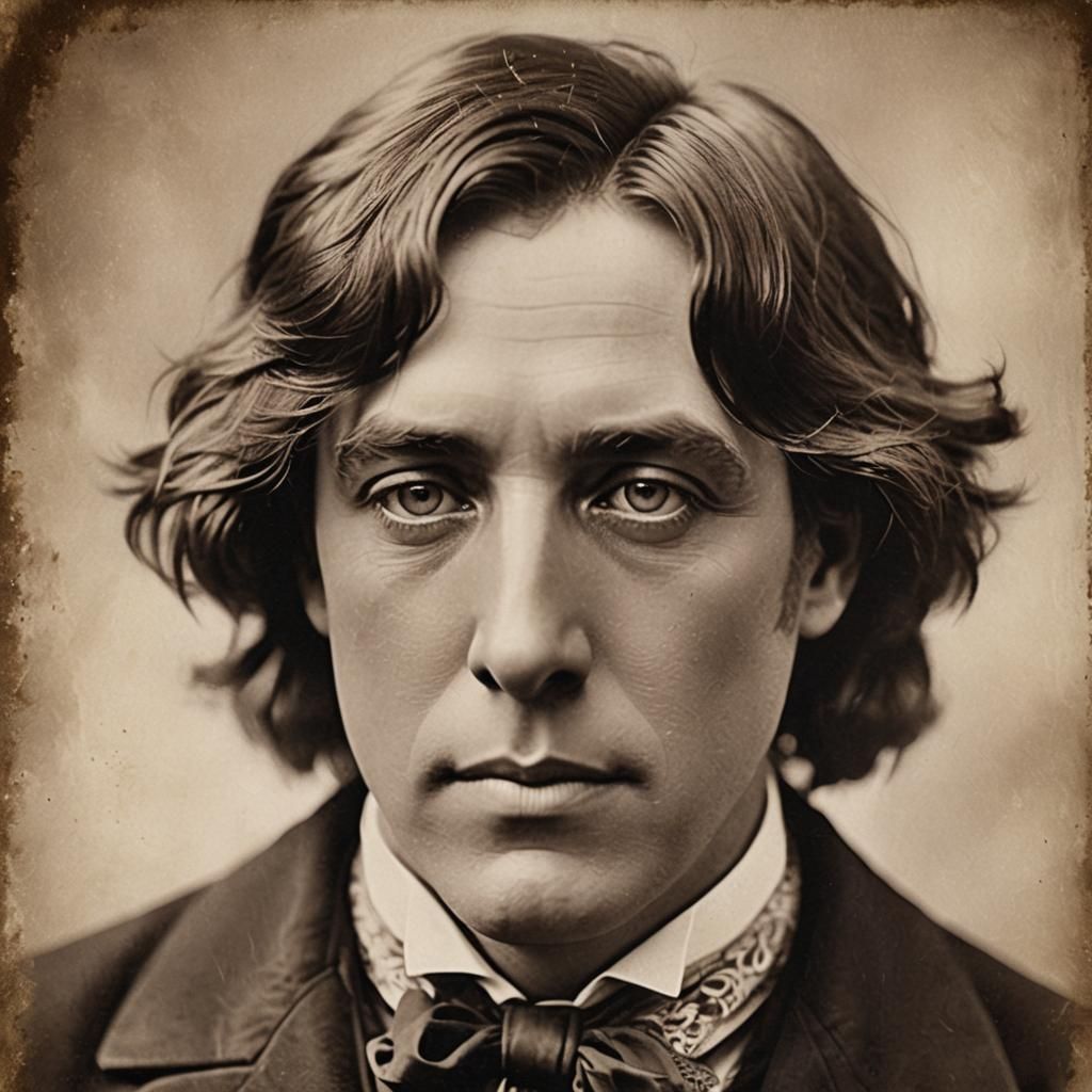 Vintage Portrait of a Wise Man in Sepia Tones