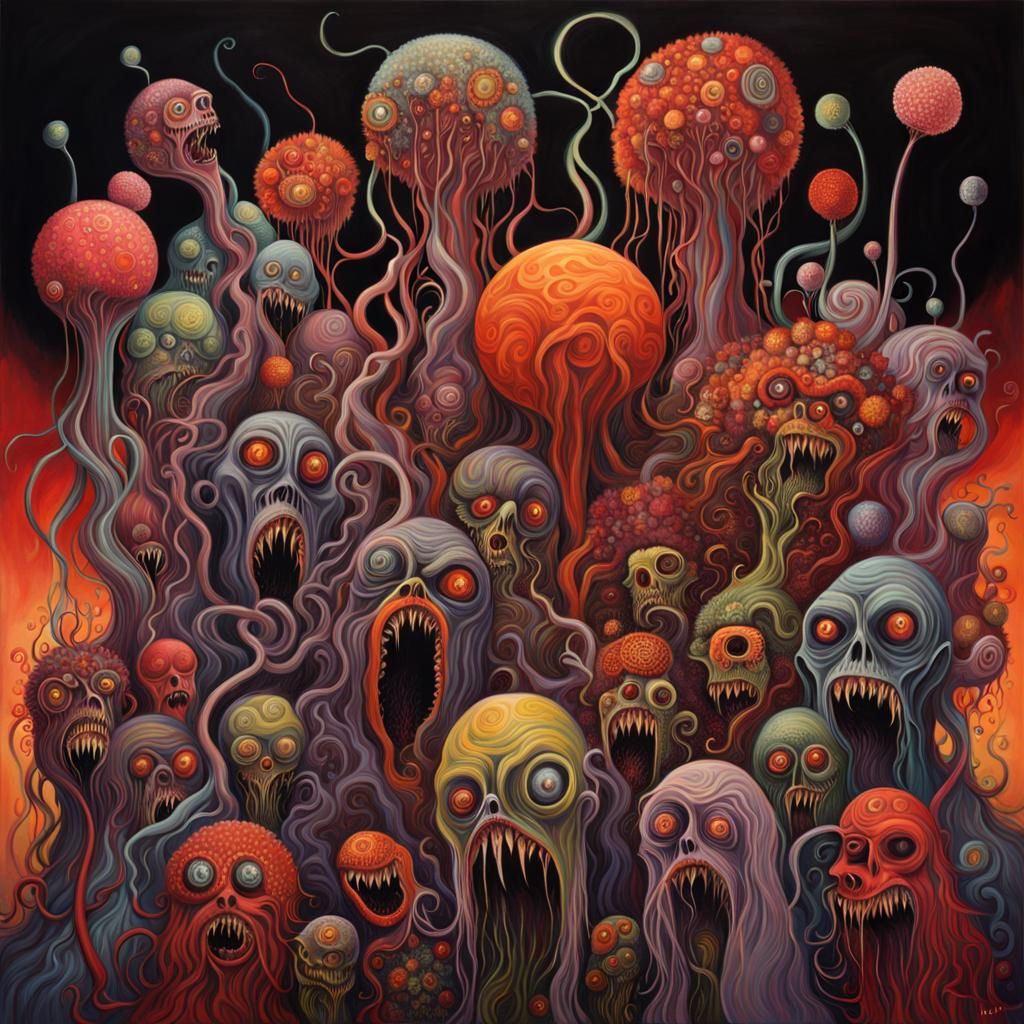 Mutated Humans Face Hairy Lollipop Apocalypse