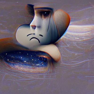 Abstract Rendering of Melancholy and Infinite Sadness