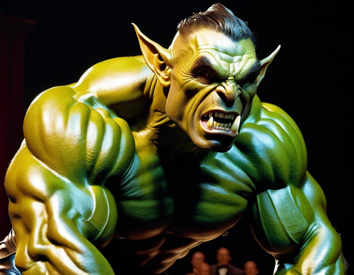 Orc Bodybuilder Wins Mr. Olympia