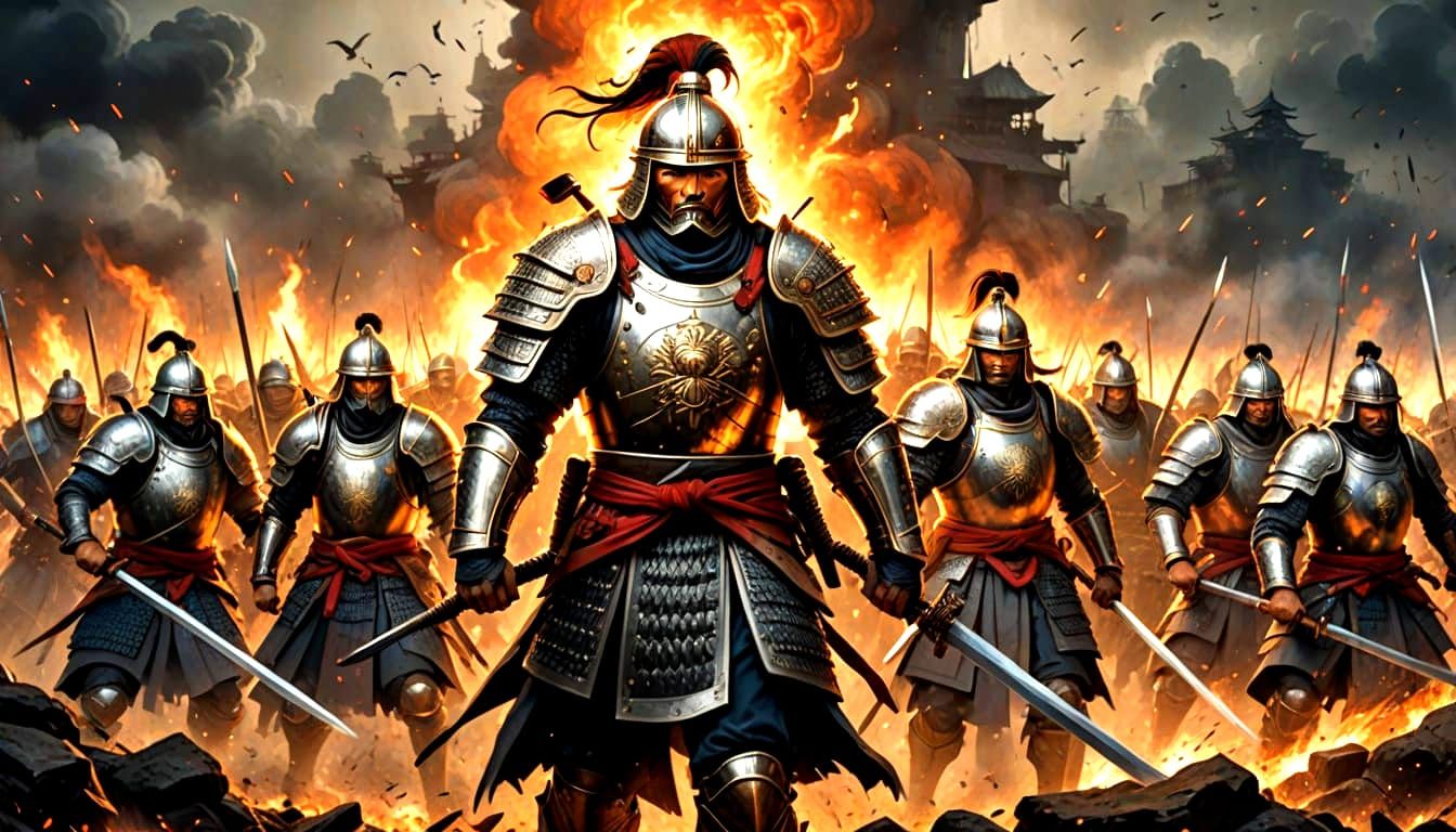 Noble Ronin Warriors Stand Tall in Epic Battle